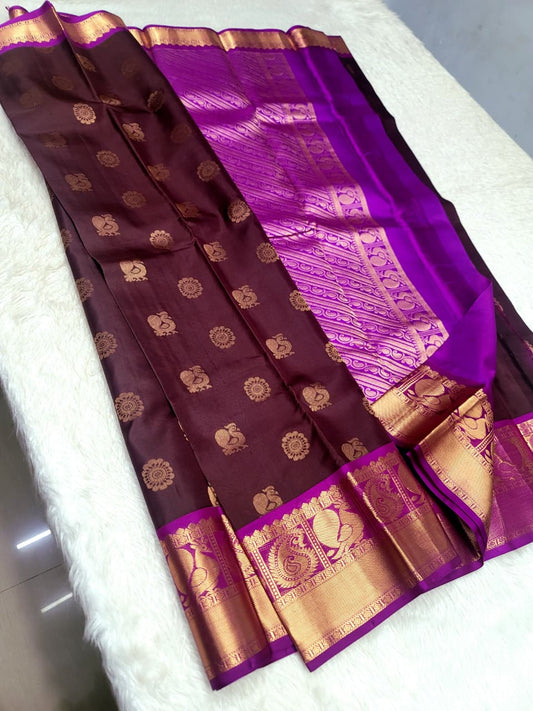 Divya | Kanjeevaram pure silk saree