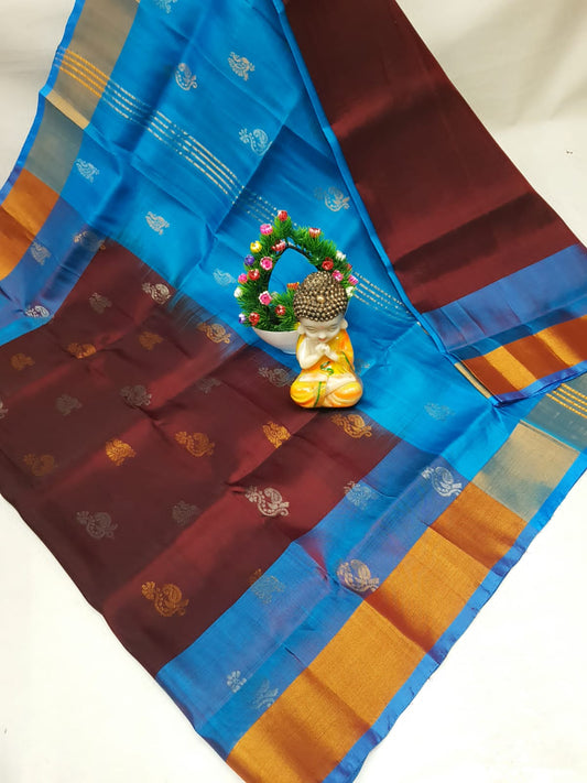 Ujjayaniyaa | Pure silk uppada saree