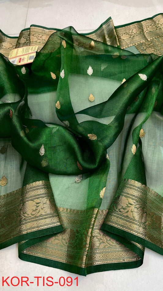 Batika | Tissue banarasi Saree