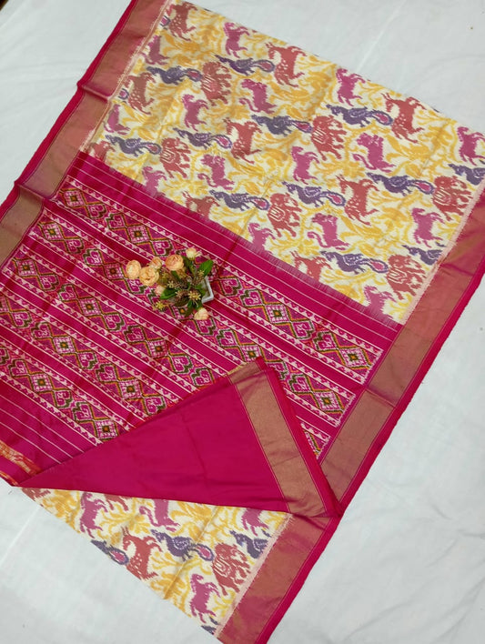 Indulekshmi | Pochampally Ikkat silk saree