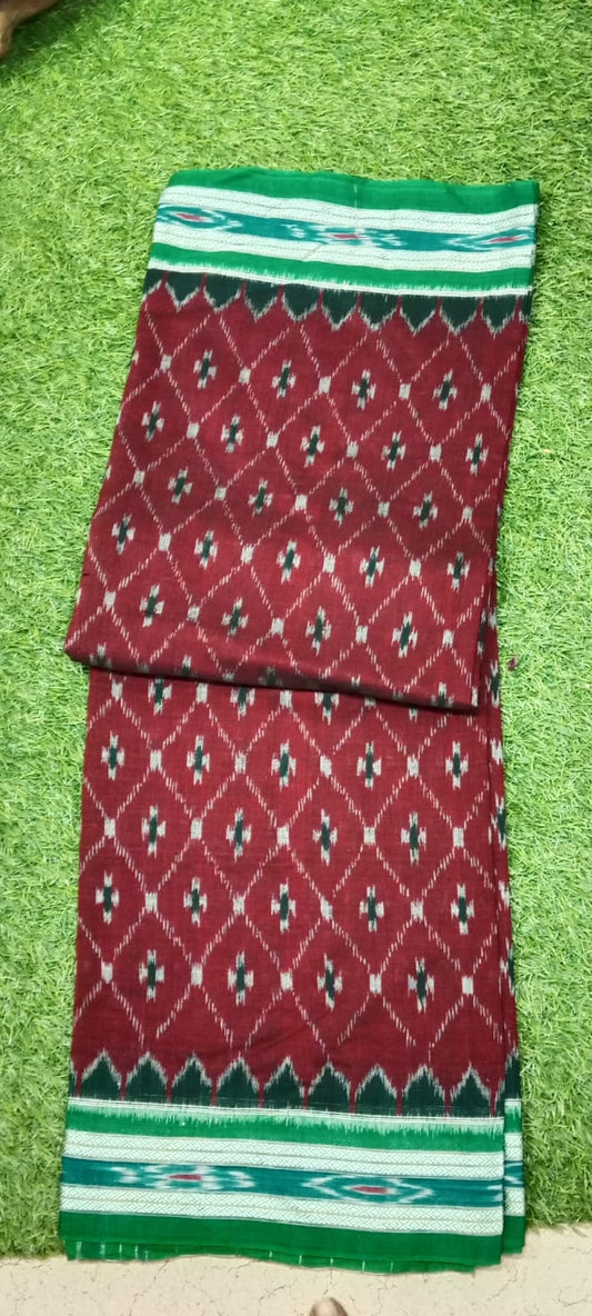 Suvrita | Sambalpuri Cotton Ikat Saree