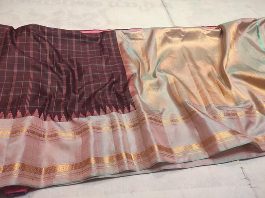 Ti-Gadwal| Gadwal Sarees in pure Silk