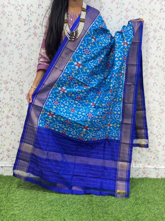 Idu | Ikat Pure Silk Dupatta