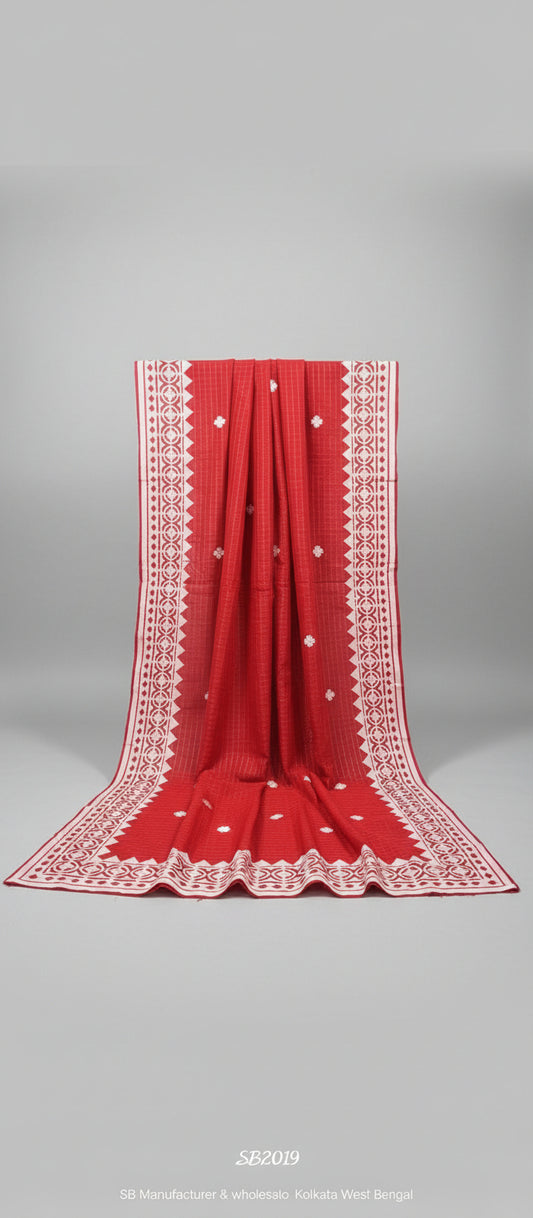 Aparanjita | Dhonekhali tant applique