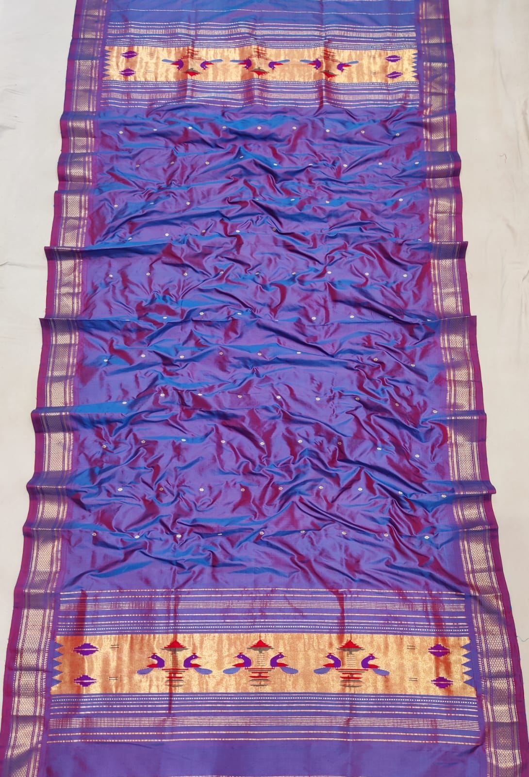 Sanjyot | Pure silk paithani dupatta