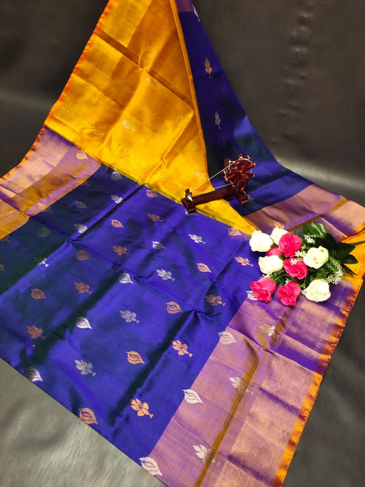 Urmi | Pure silk uppada saree
