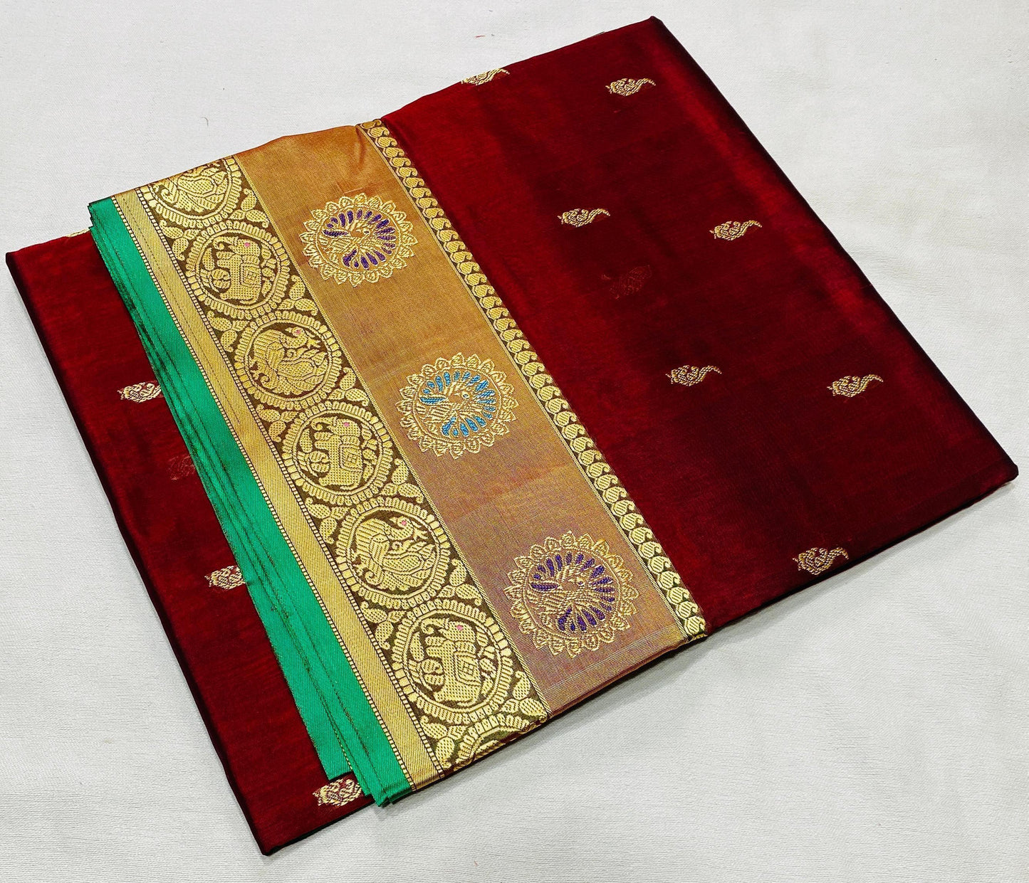 Maivika-Peshwai | Peshwai dagina silk sarees