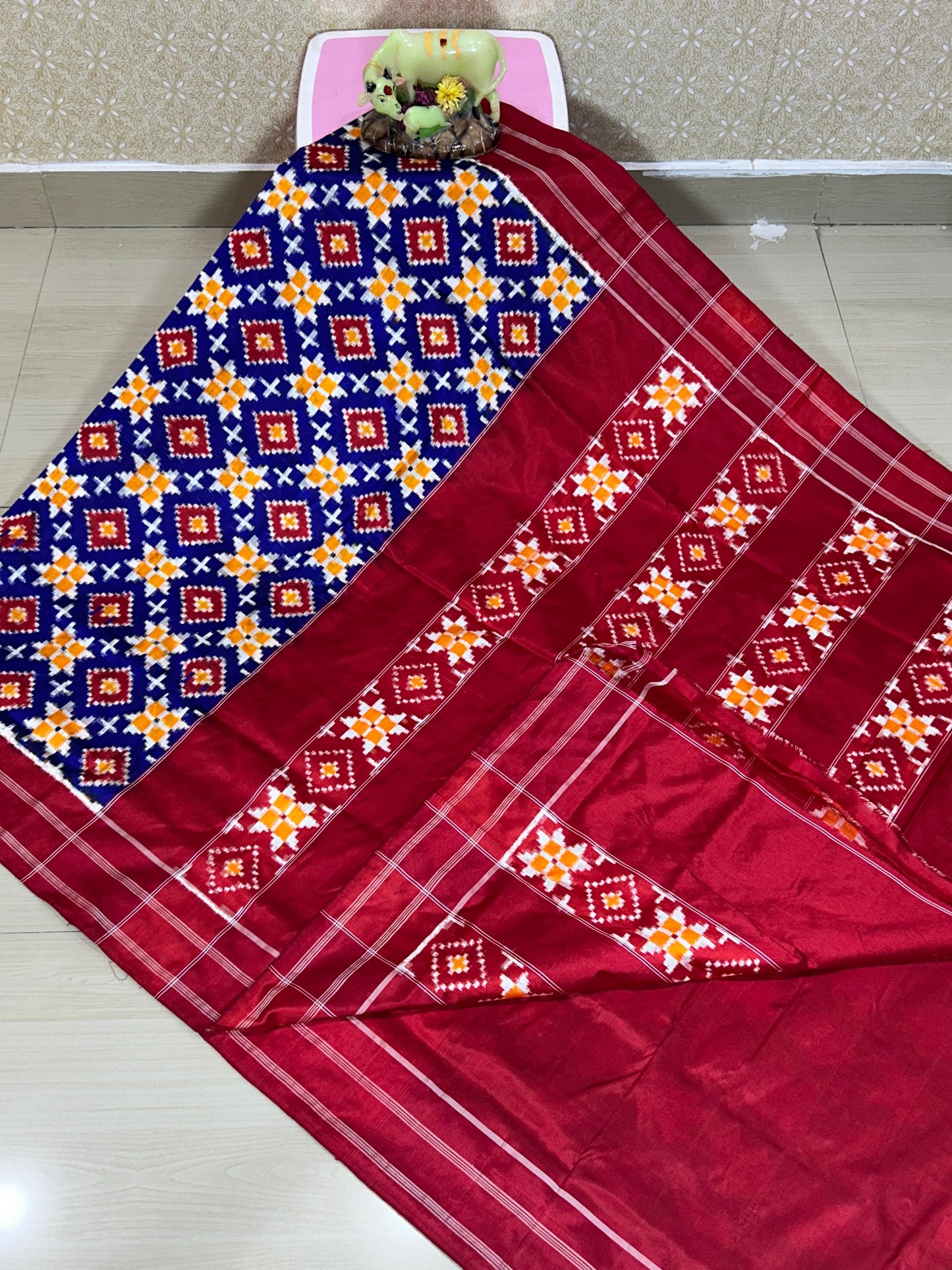 Taksh | Telia rumal with Pure silk