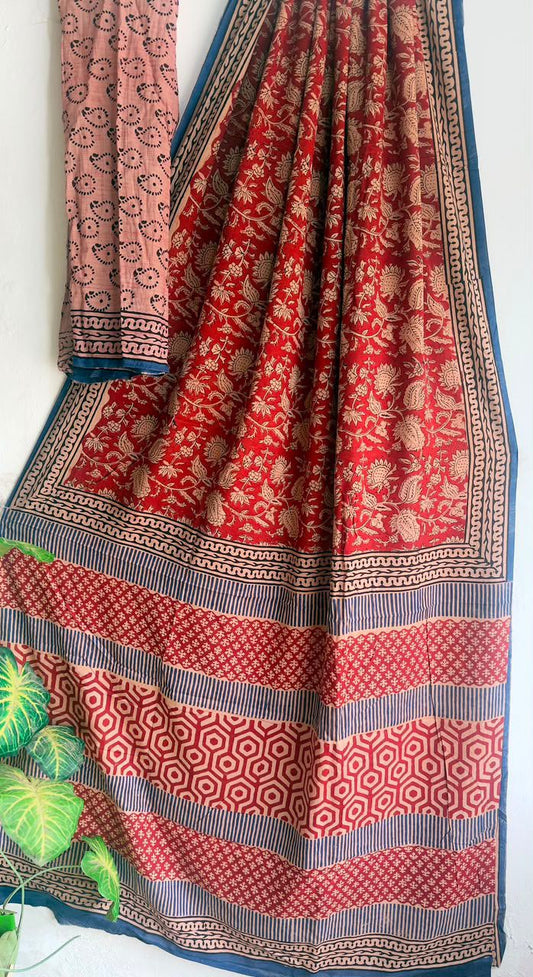 block prints on mul cotton