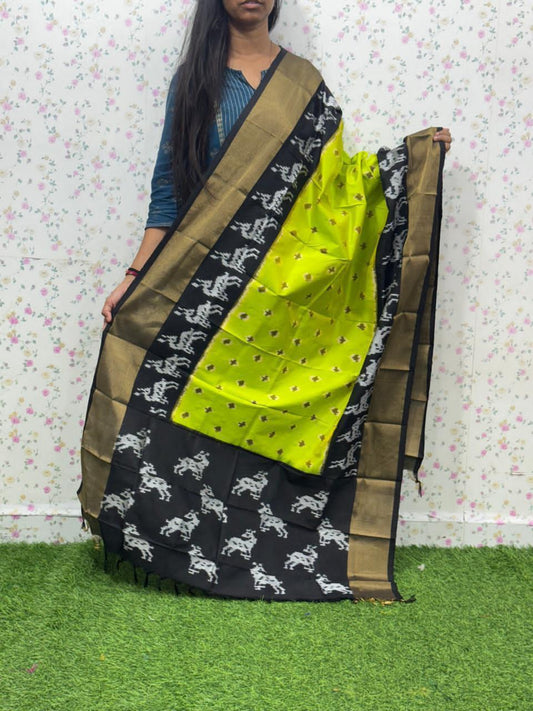 Iga | Ikat Pure Silk Dupatta