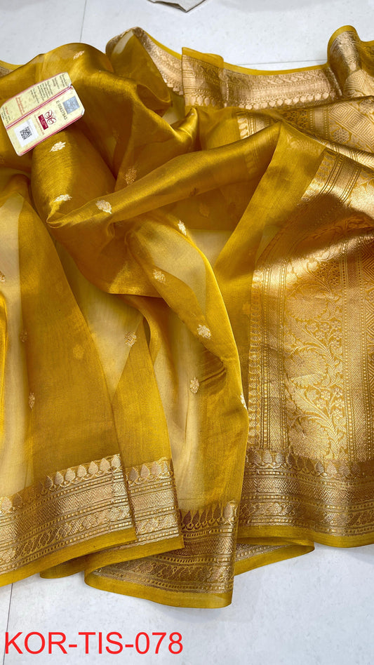 Baruna | Tissue banarasi Saree