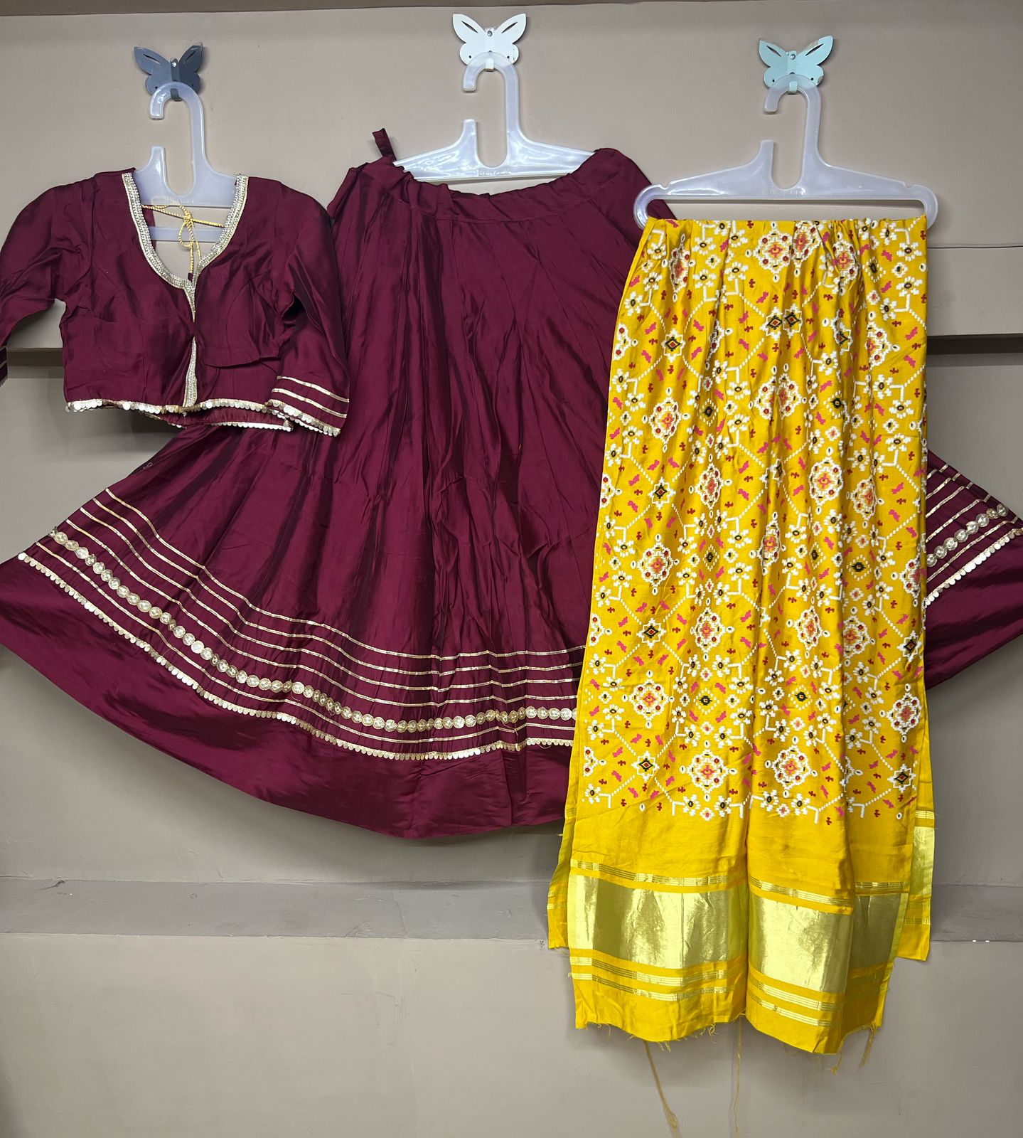 Raivak | Roman Silk Lehenga