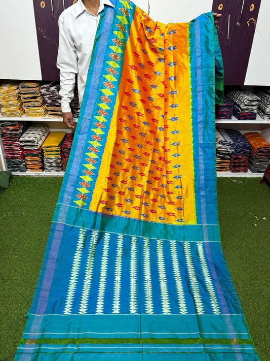 Honey | Pure silk ikat saree