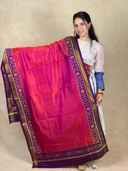 Ikshita | SINGLE IKAT PATOLA SILK DUPPATA