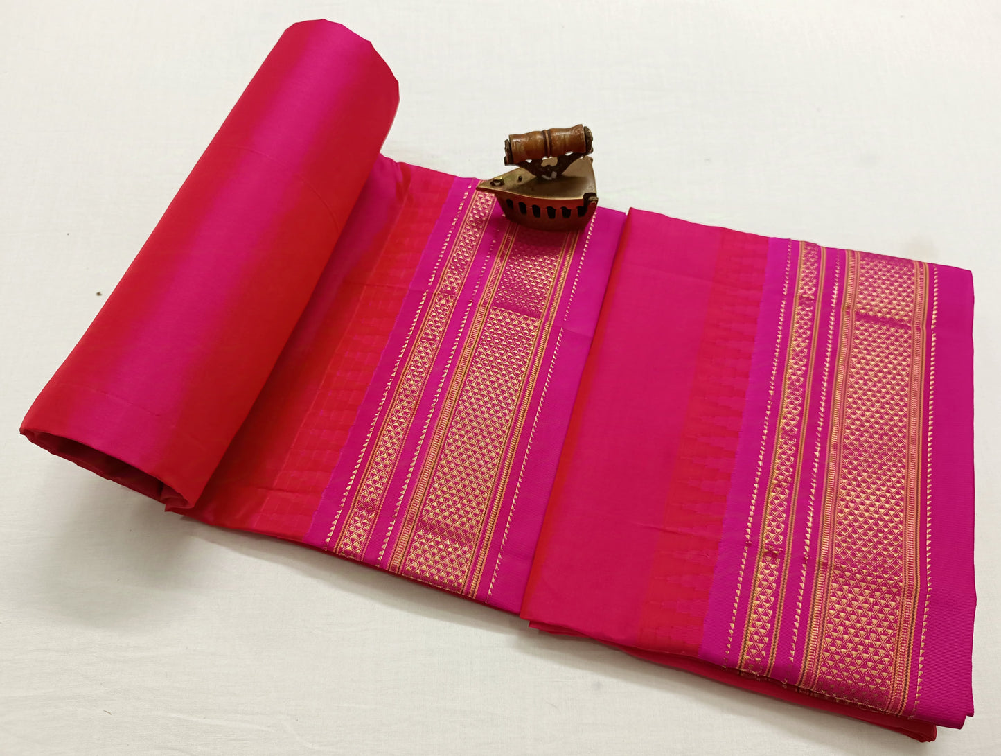 Eesha-ilkal-pure-silk-saree | Plain Ilkal Pure Silk Saree