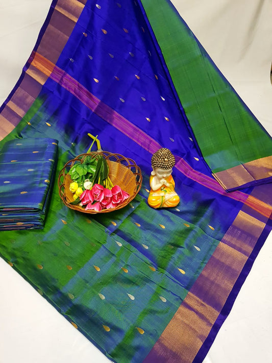 Ulnakkaa | Uppada-Pattu-Nakshatra butti-Saree