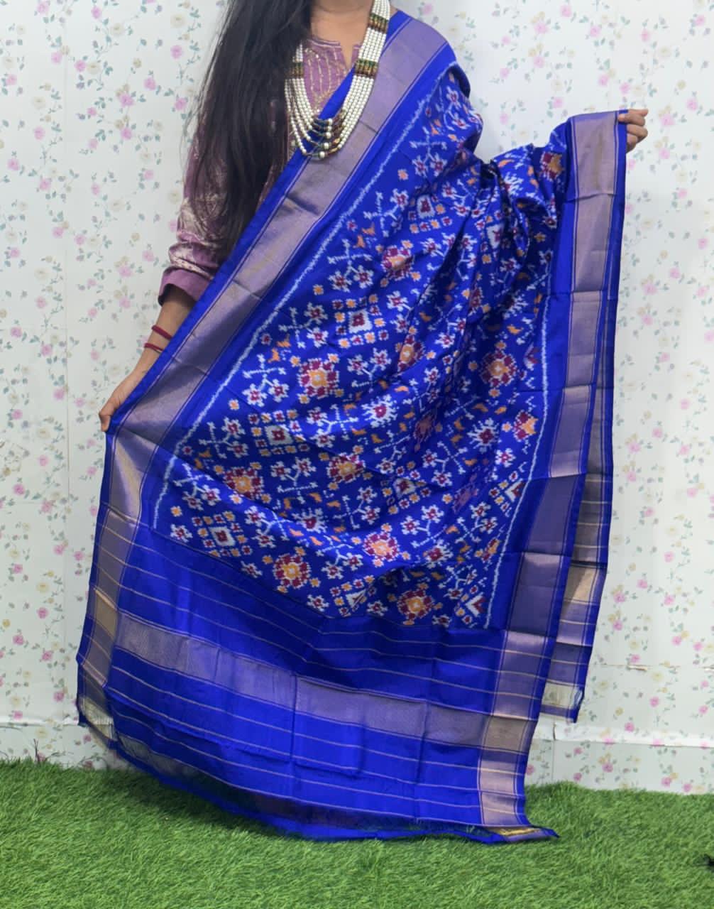 Ipe | Ikat Pure Silk Dupatta