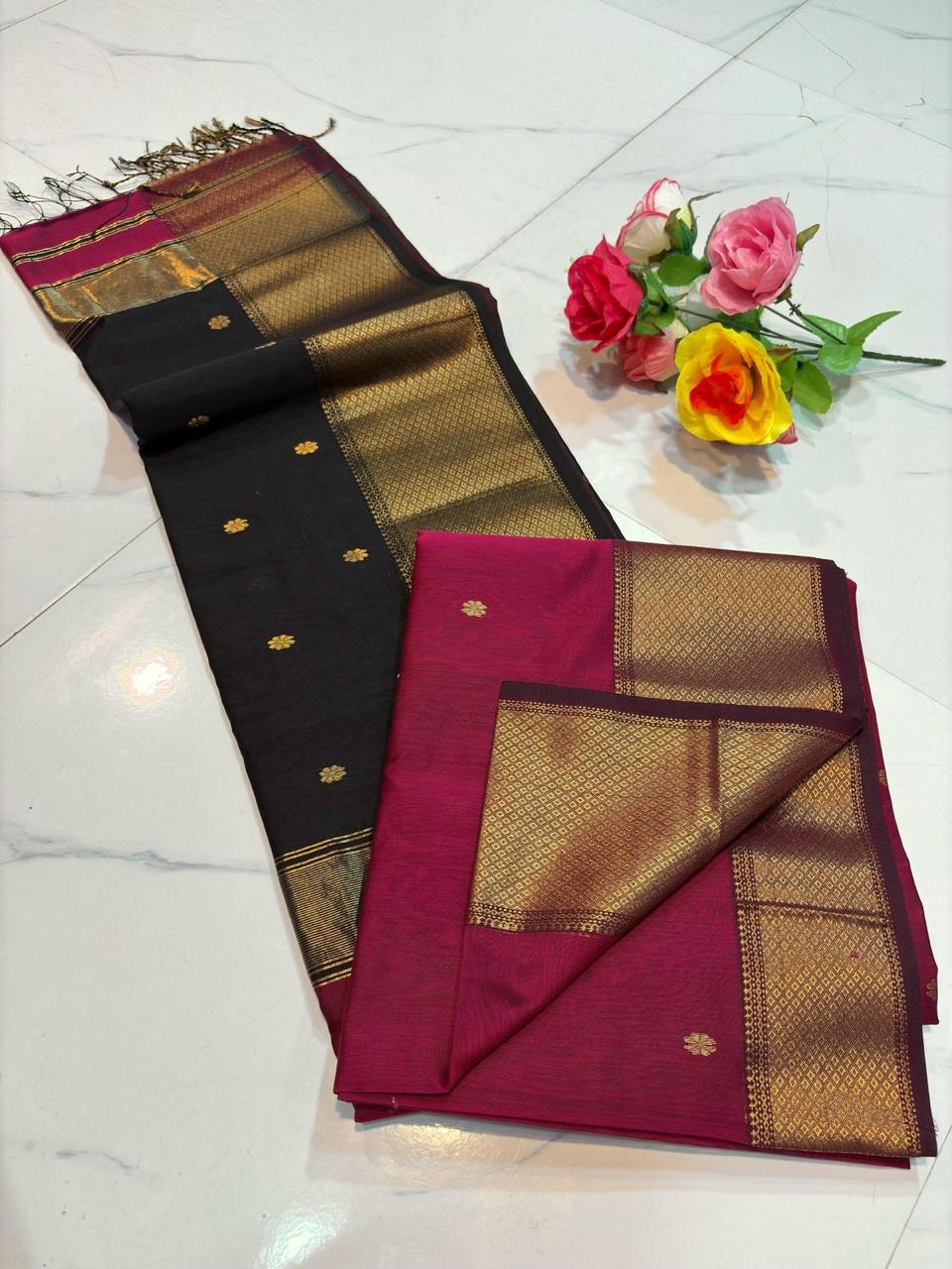 Maitreya | Cotton Silk Maheshwari