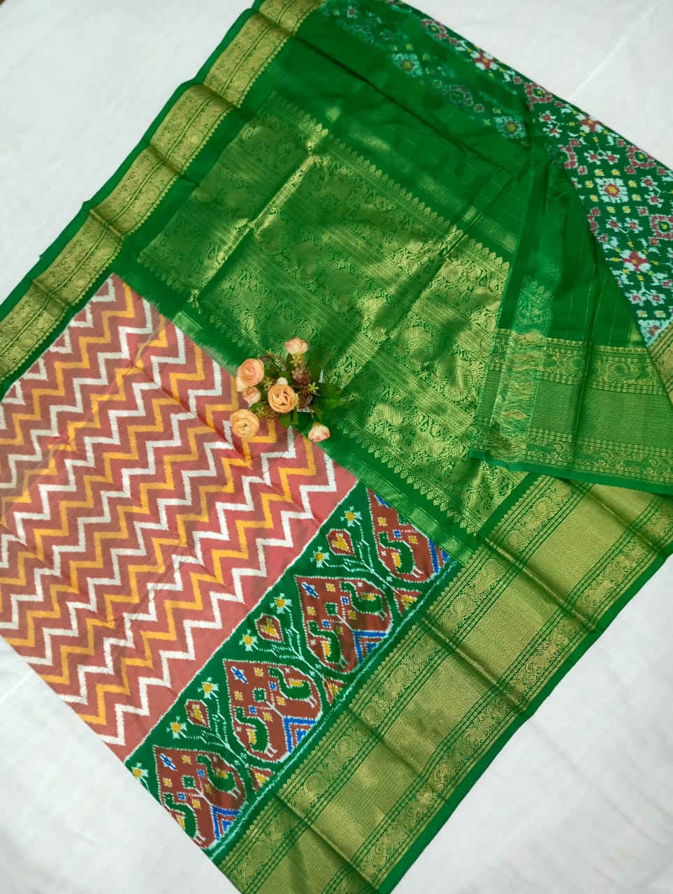 Izna | Pochampally Ikkat silk saree