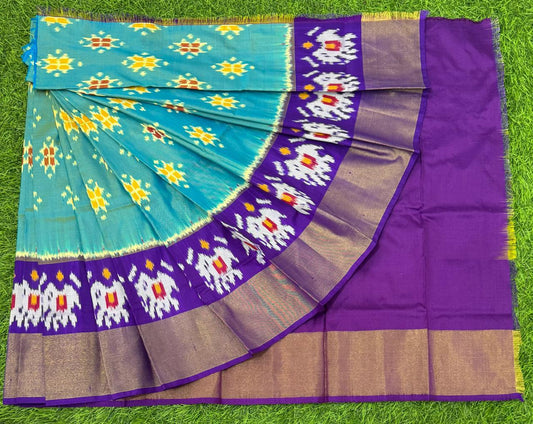 Bhavnitha | Pochampally Ikat silk saree