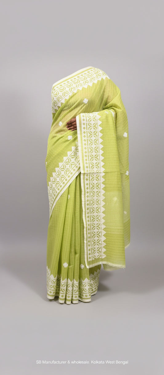 Apaara | Dhonekhali tant applique