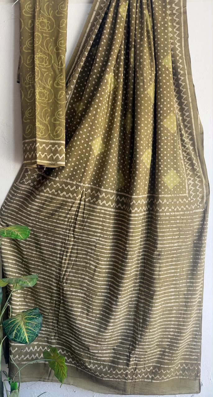 block prints on mul cotton