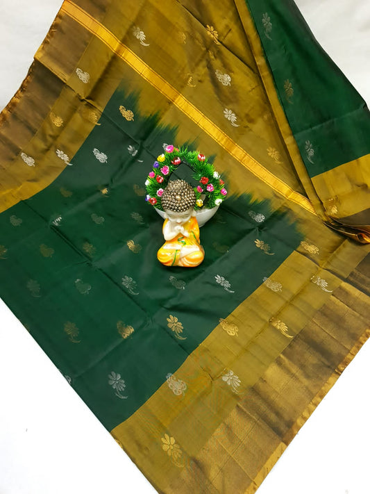 Umisha | Pure silk uppada saree