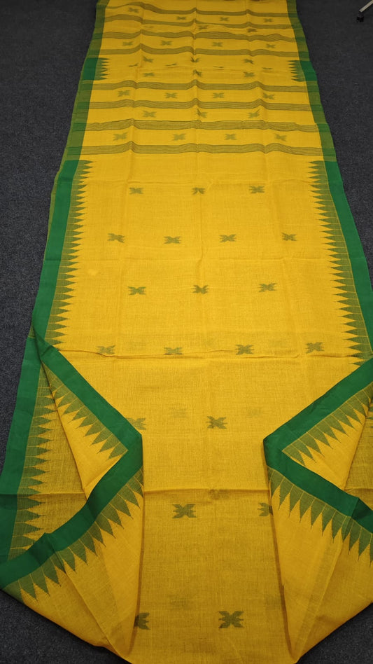 Handloom manipuri cotton saree
With bp