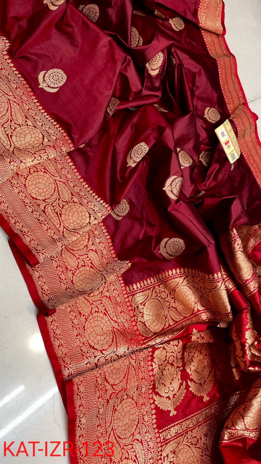 Brahmika | Katan Silk Banarasee Saree