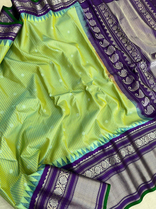 Anuya | Gadwal Sarees in pure Silk