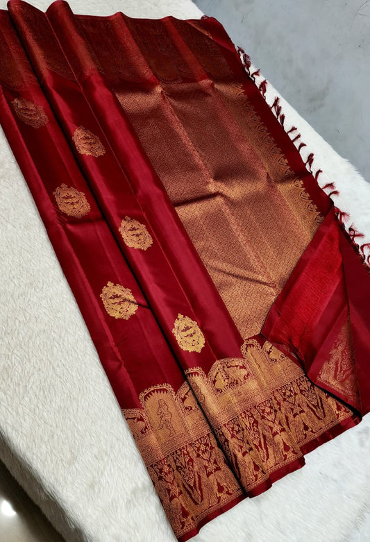 Bhushree | 2G Kanjeevaram Pure silk saree