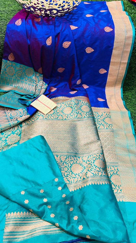 Pujitha-katan-silk | Banarasi Sarees in Katan Silk