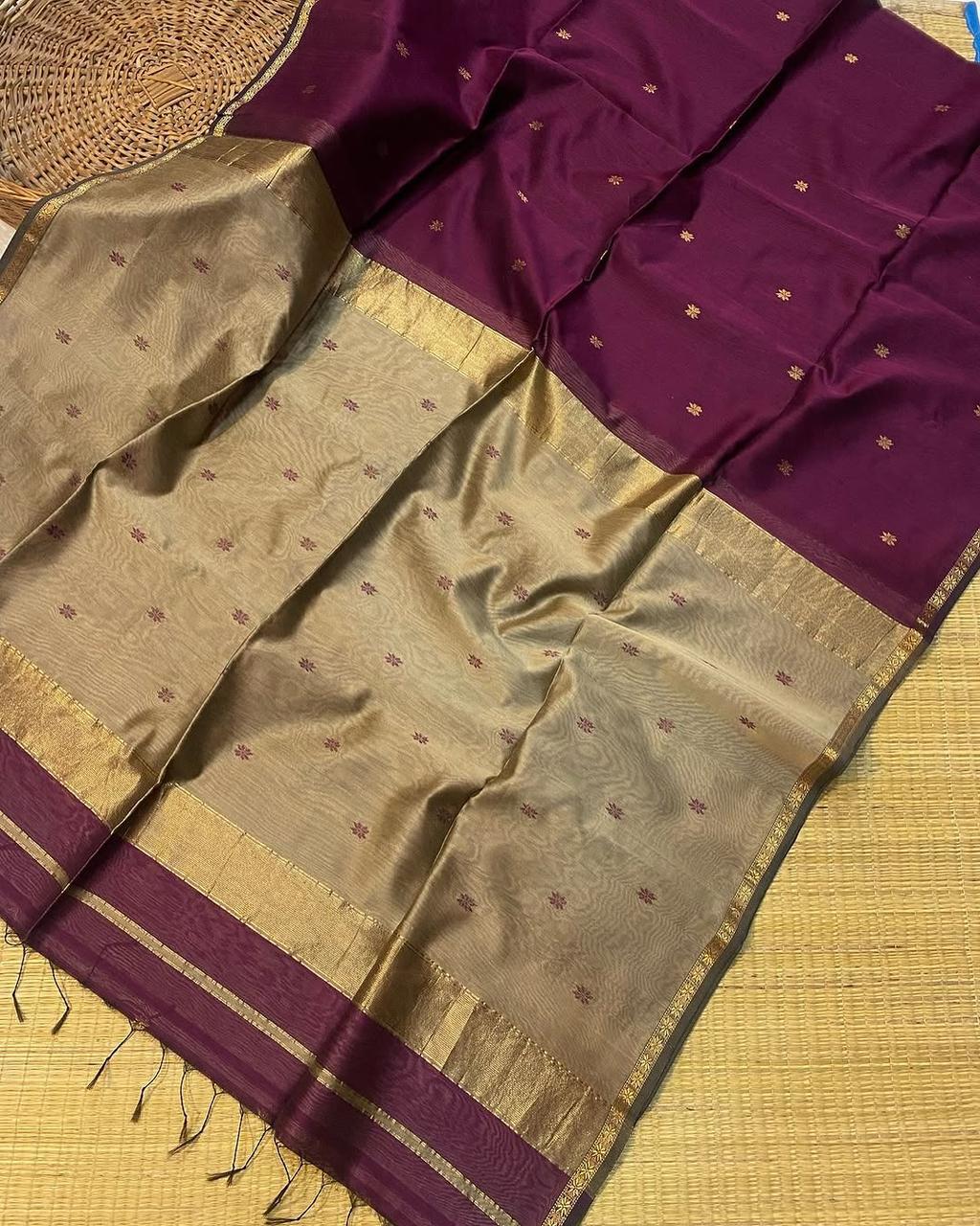 Mallika | Cotton Silk Maheshwari