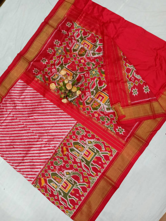 Inshirah | Pochampally Ikkat silk saree