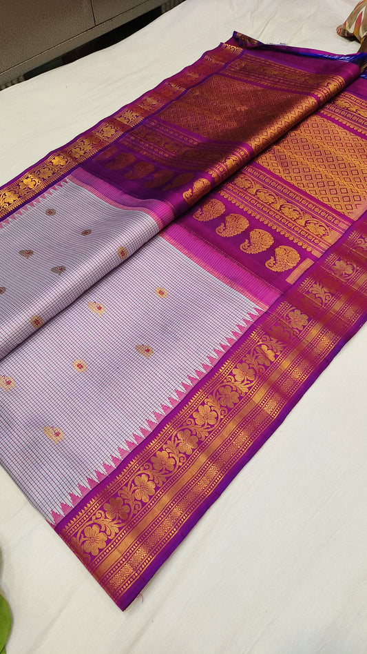 Gnaneshwari-gadwal| Gadwal Sarees in pure Silk