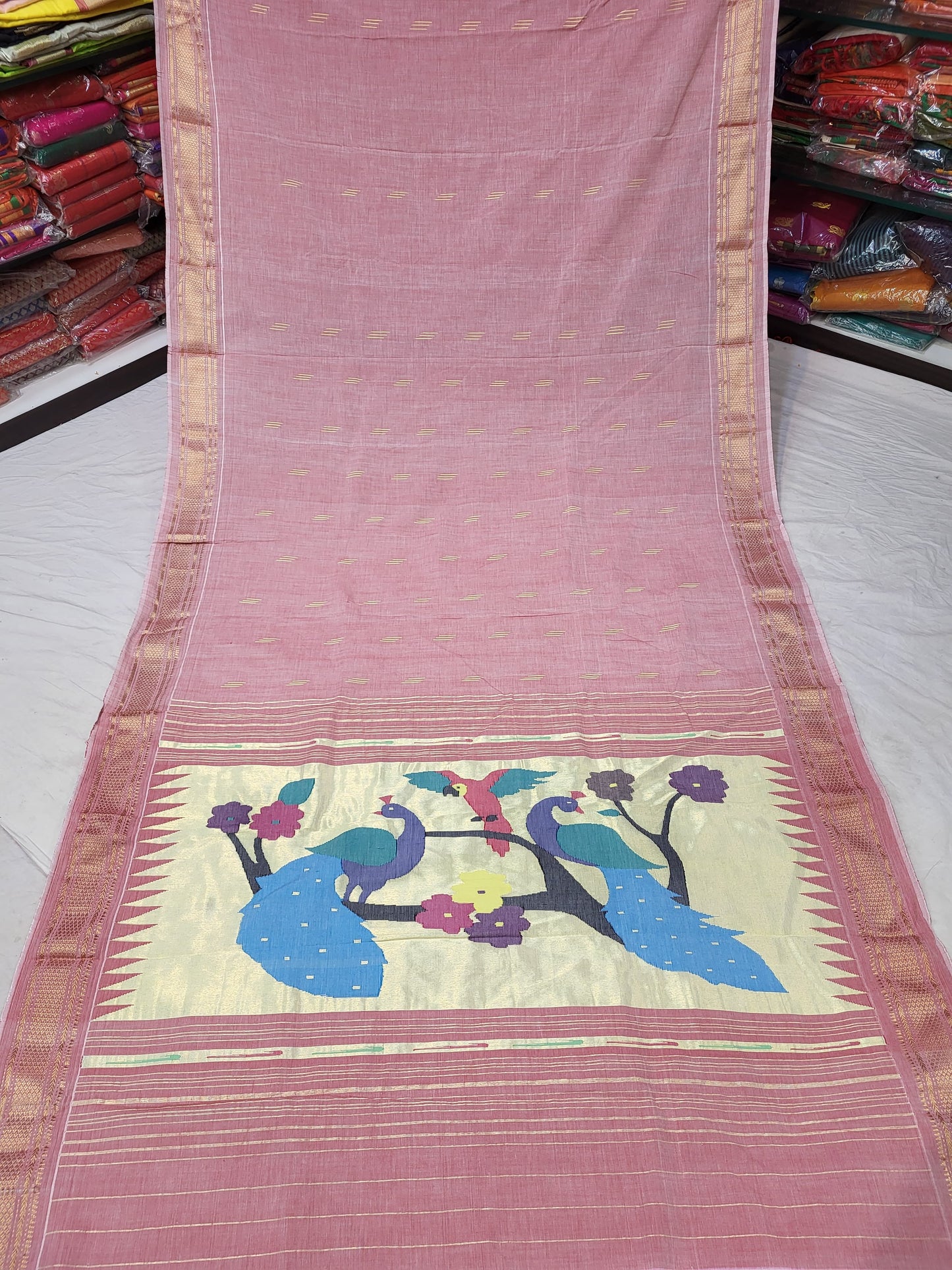 Gargi | Cotton Paithani Saree