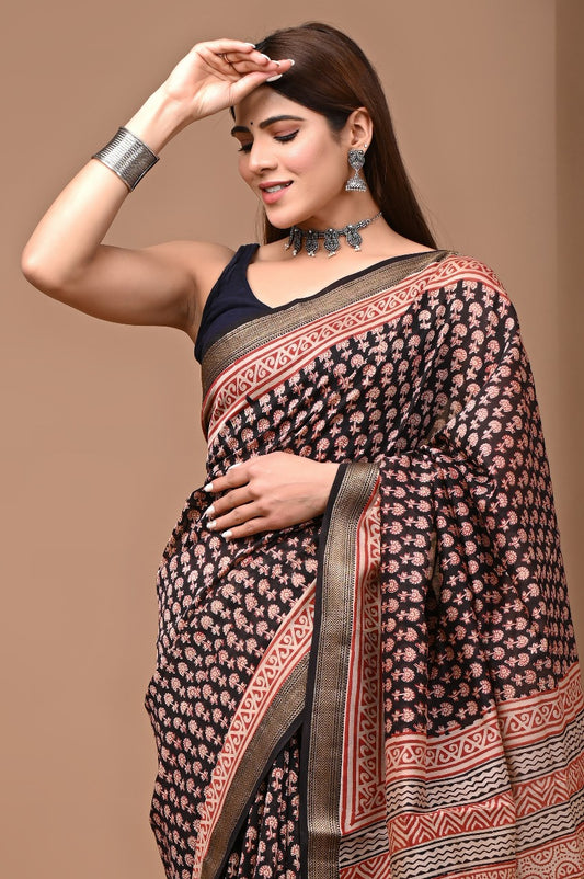 Merina | Block prints on cotton silk