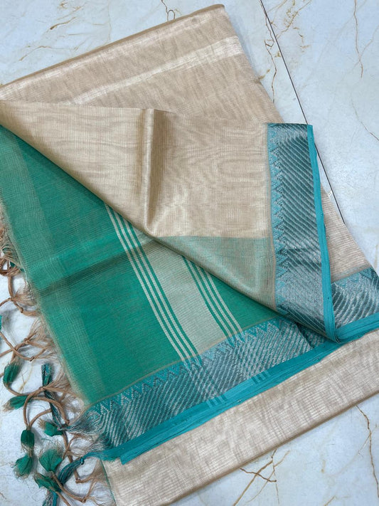 MANGALAGIRI pattu sarees
 with nizam border sarees.

Contrast blouse and pallu.