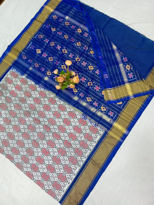 Iraja | Pochampally Ikkat silk saree