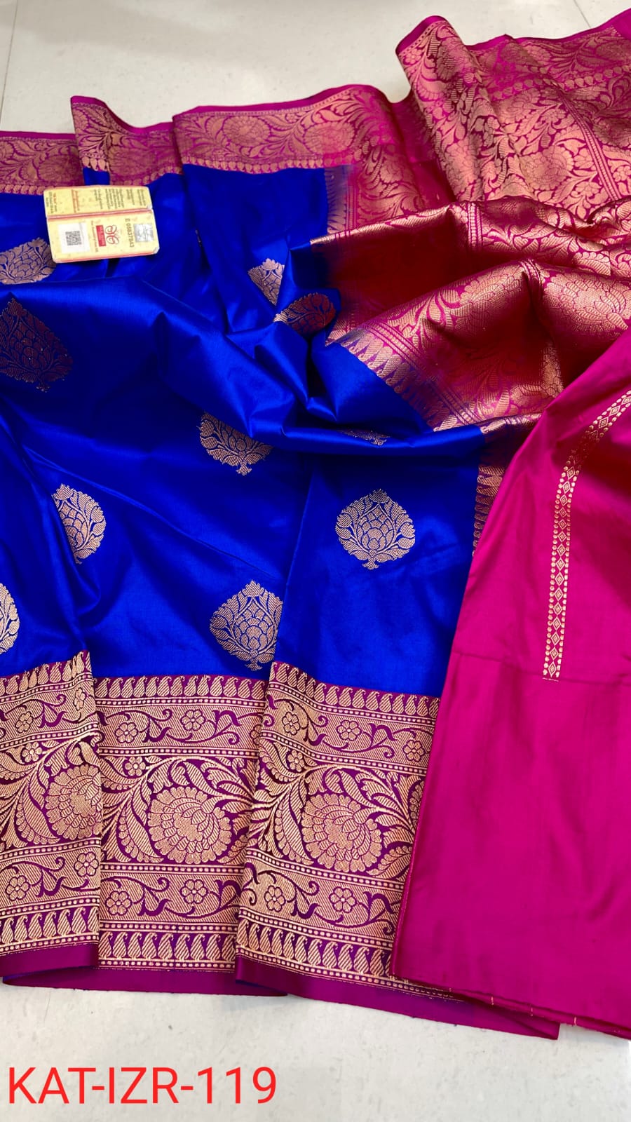Bibha | Katan Silk Banarasee Saree