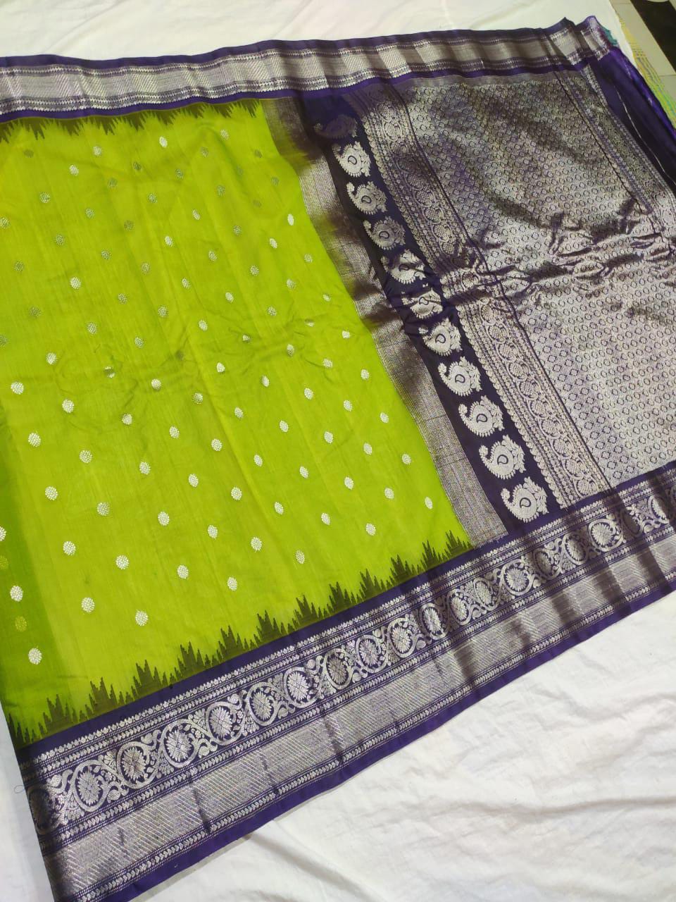 Vedha-Gadwal | Gadwal Sarees in Silk Cotton