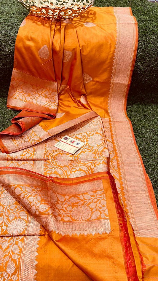 Bheera-katan-silk | Banarasi Sarees in Katan Silk