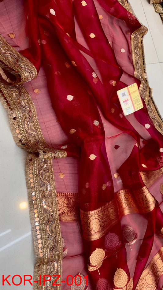 Aaratijaya | Banarasi Tissue Silk Saree