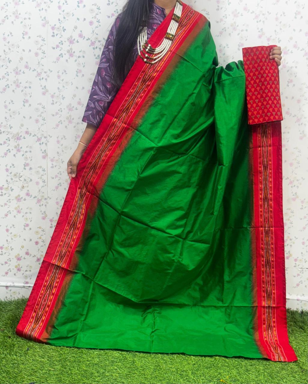 🌴 *Border Design sarees*

🌴 *Ikkat light weight Pattu Sarees* 

🍃 *Special Designer Patterns*

With matching ikat sico blouse
