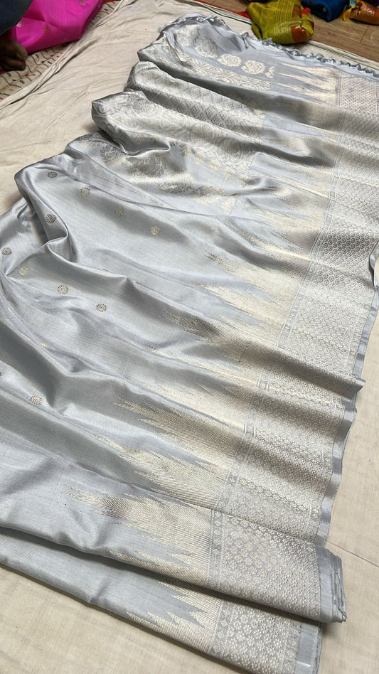✨✨Pure Gadwal Traditional
           Meenakari turning
           Border Pattu Sarees ✨✨