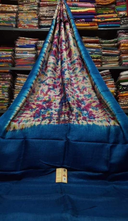 Sania-shibori-murshidabad-silk | Shibori on Murshidabad Silk Sarees