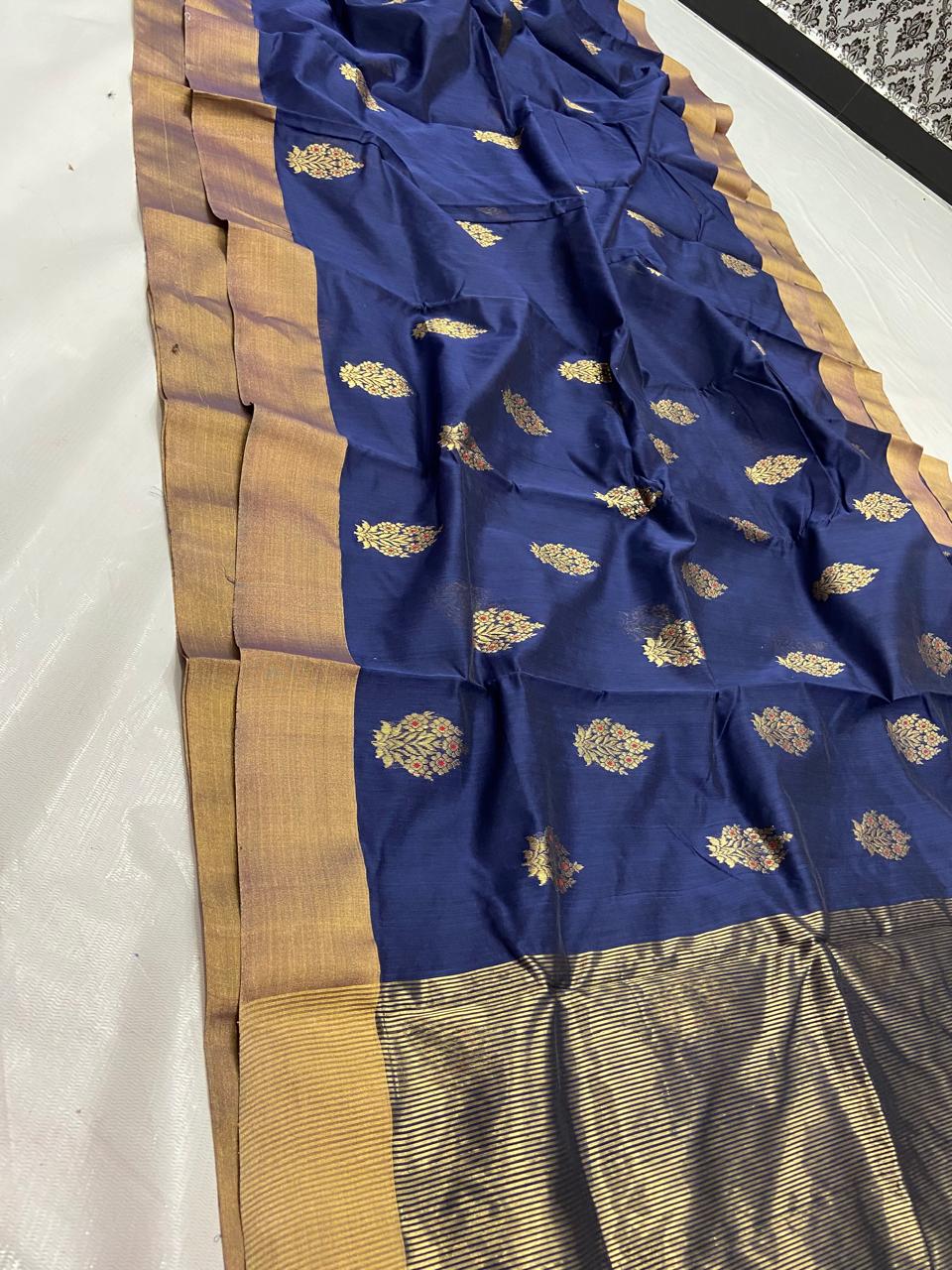 Suchitra | Chanderi in Katan Silk