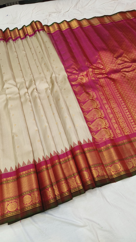 Dhairya-gadwal| Gadwal Sarees in pure Silk