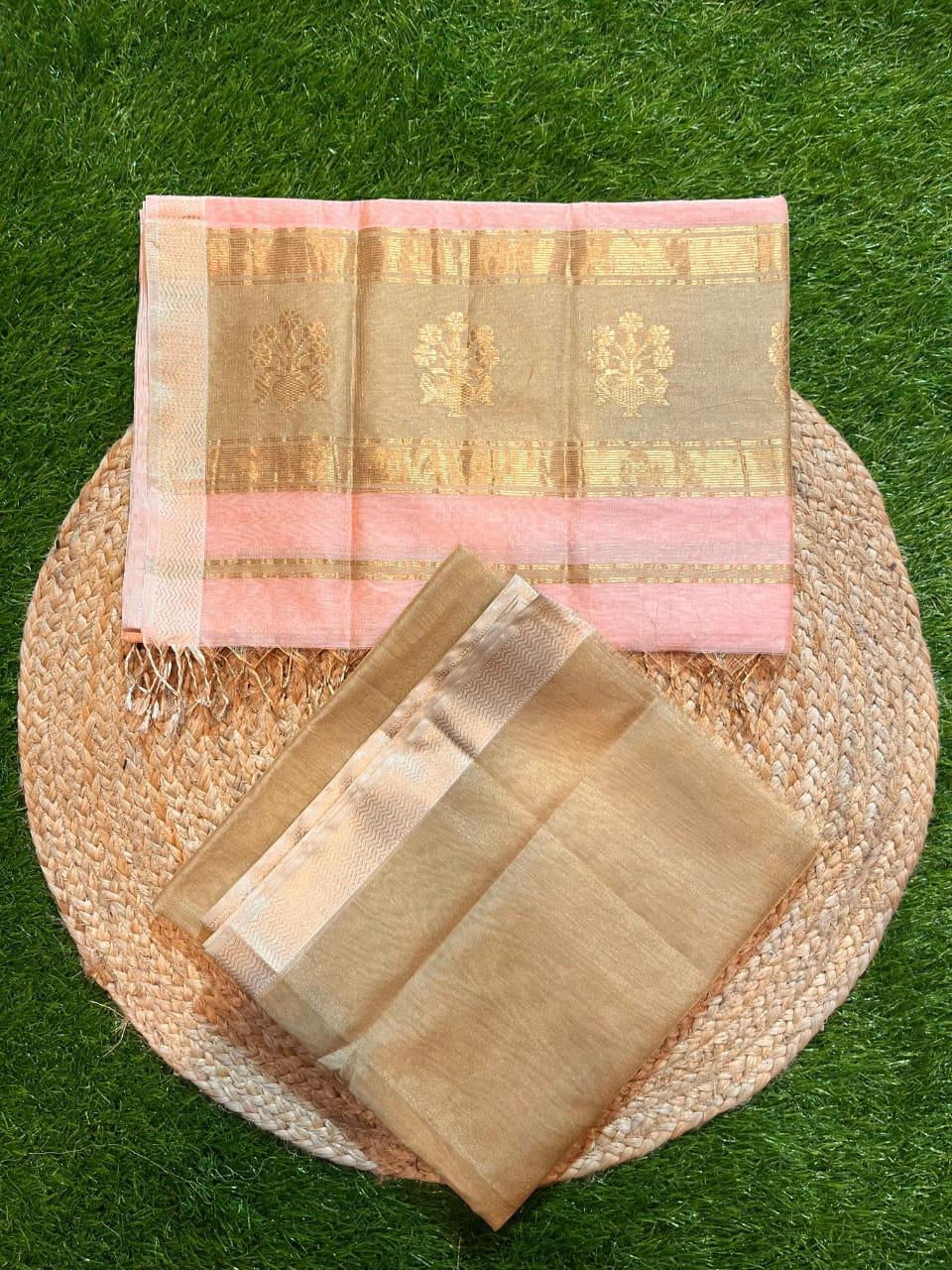 Chhavia | Maheshwari fabric set ( Top & dupatta)