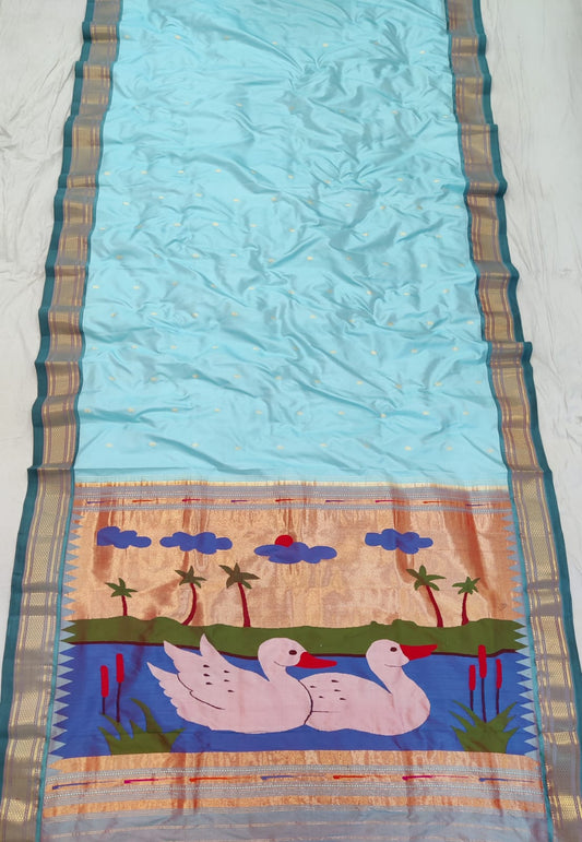 Parnavitha | Yeola Paithani Pure Silk Saree